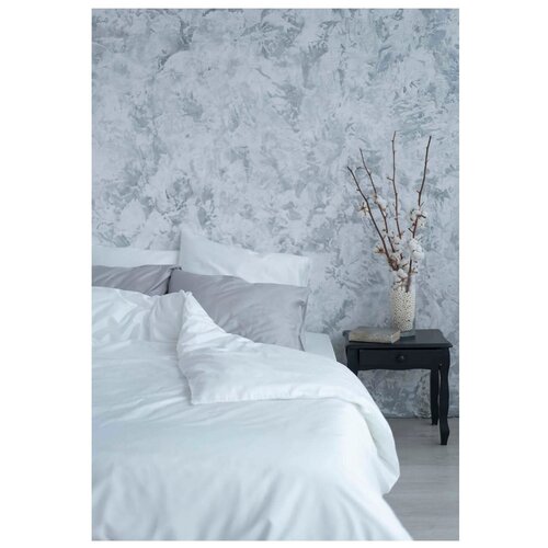 фото Комплект постельного белья siesta home семейный белый (2х150х200, 240х260, 50х70)