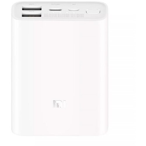 Power bank портативный переносной повербанк 10000 mAh 225W белый 3510₽