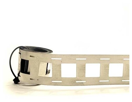 Лента никелевая преcформованная для сварки аккумуляторов формата 18650 2P;0,1 mm 1 метр - фотография № 1