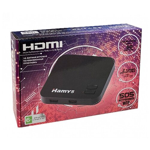 фото Игровая приставка hamy 5 hdmi microsd 505 игр (игры 8-bit и 16-bit)