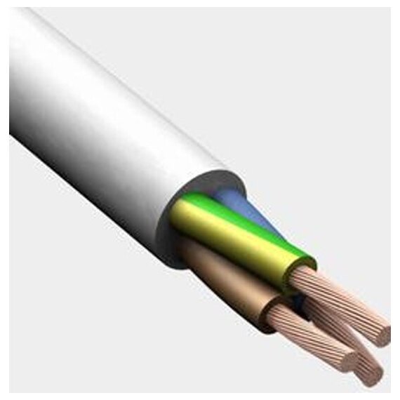 Провод Русский Свет ПВС 3х2.5 380В (уп.5м), 7234
