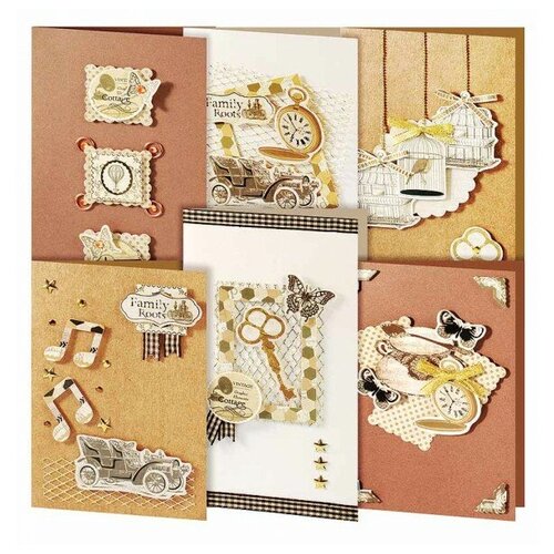 фото Набор для создания 6-ти открыток "карнавал" белоснежка