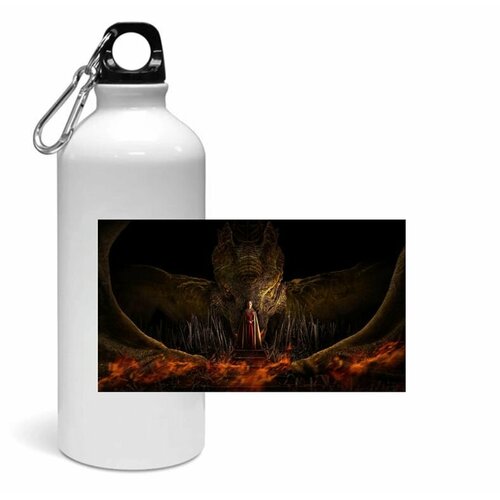 фото Спортивная бутылка дом дракона, house of the dragon №4 goodbrelok