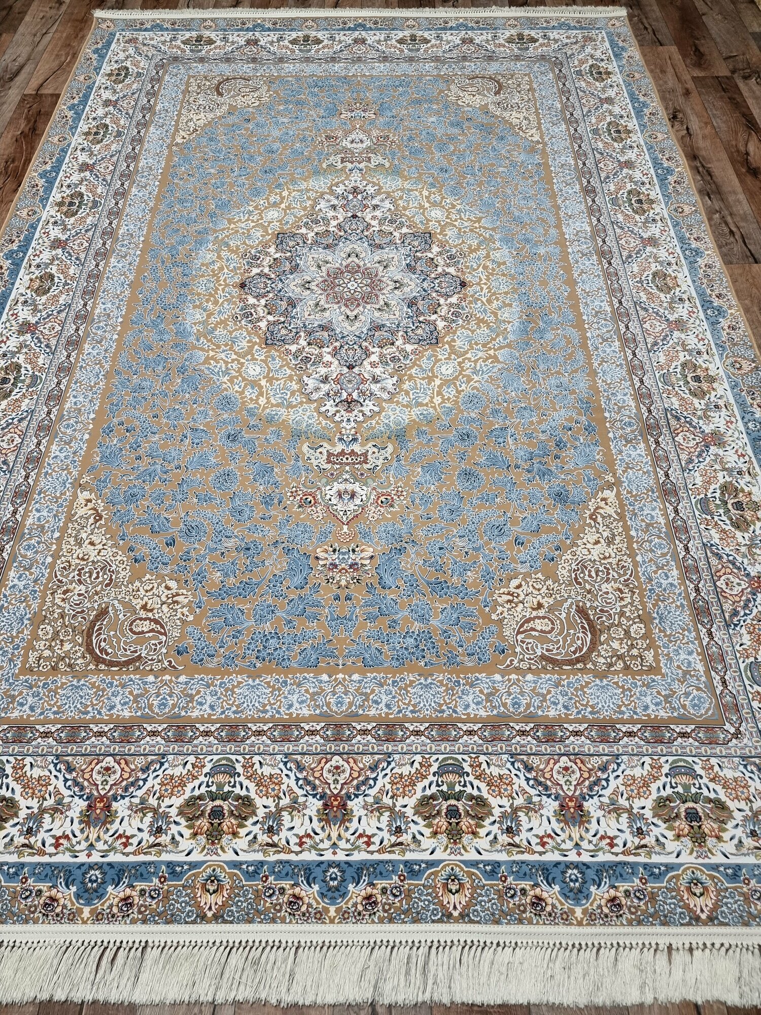 Персидский ковер Farrahi Carpet, Иран, размер 2х3 м - фотография № 3