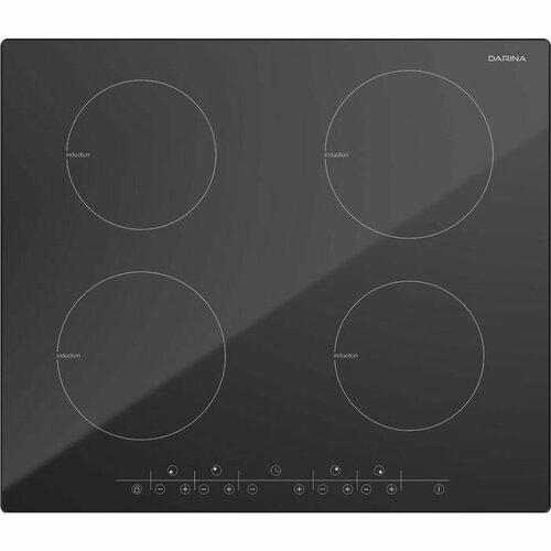 Варочная поверхность Darina PEI305 B индукционная 4 конфорки сенсор чёрная 3001500₽