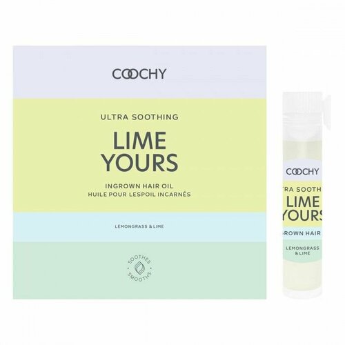 Ультра успокаивающее масло с лемонграссом и лаймом Lime Yours от вросших после бритья волосков - 2 мл.