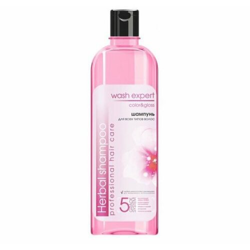 Шампунь женский Aromika Wash expert Color and glass, для окрашенных волос, 500 мл