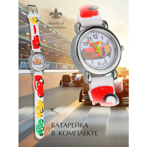 фото Наручные часы белый, белый без бренда