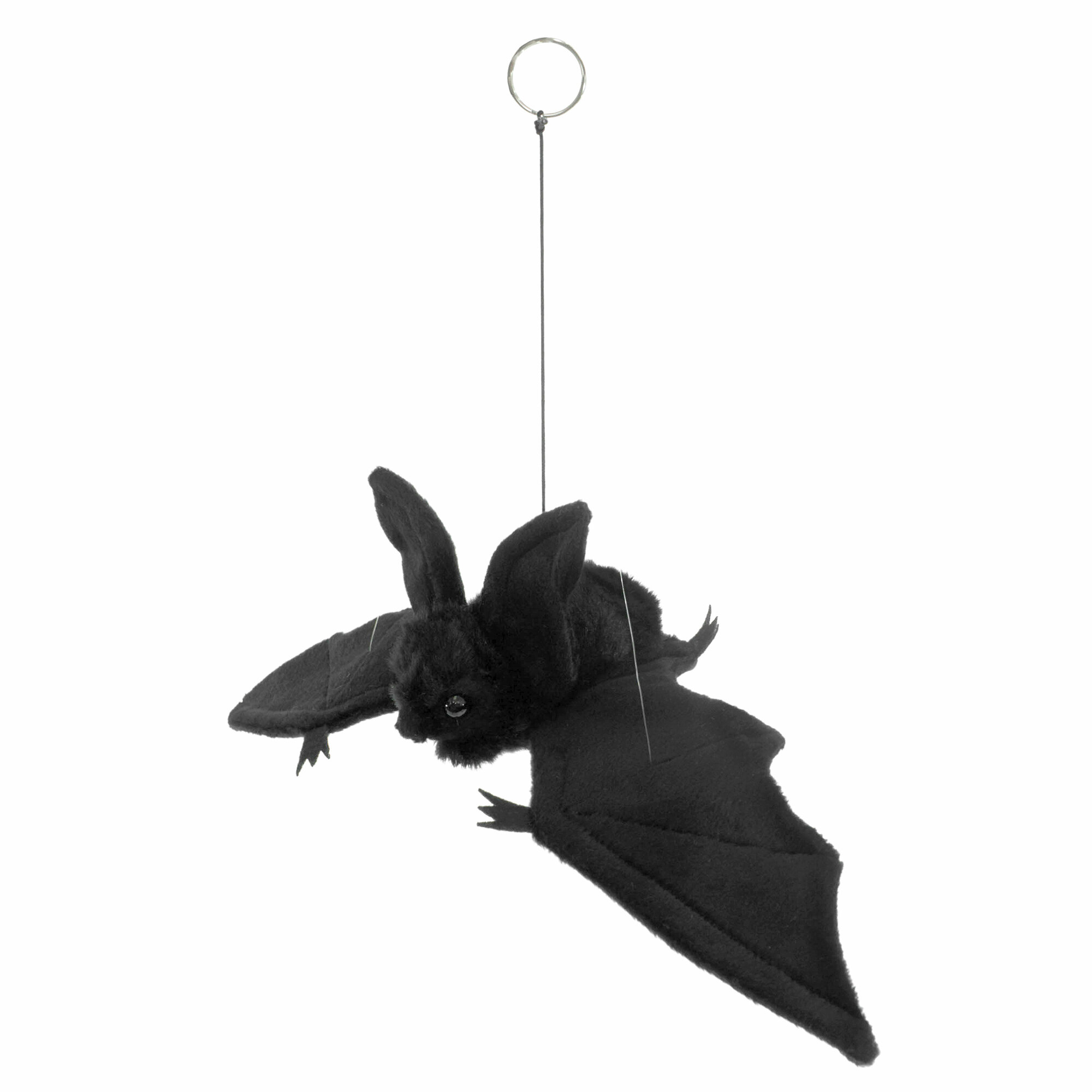 Реалистичная мягкая игрушка Hansa Creation, 4793 Мышь летучая, черная, 37 см