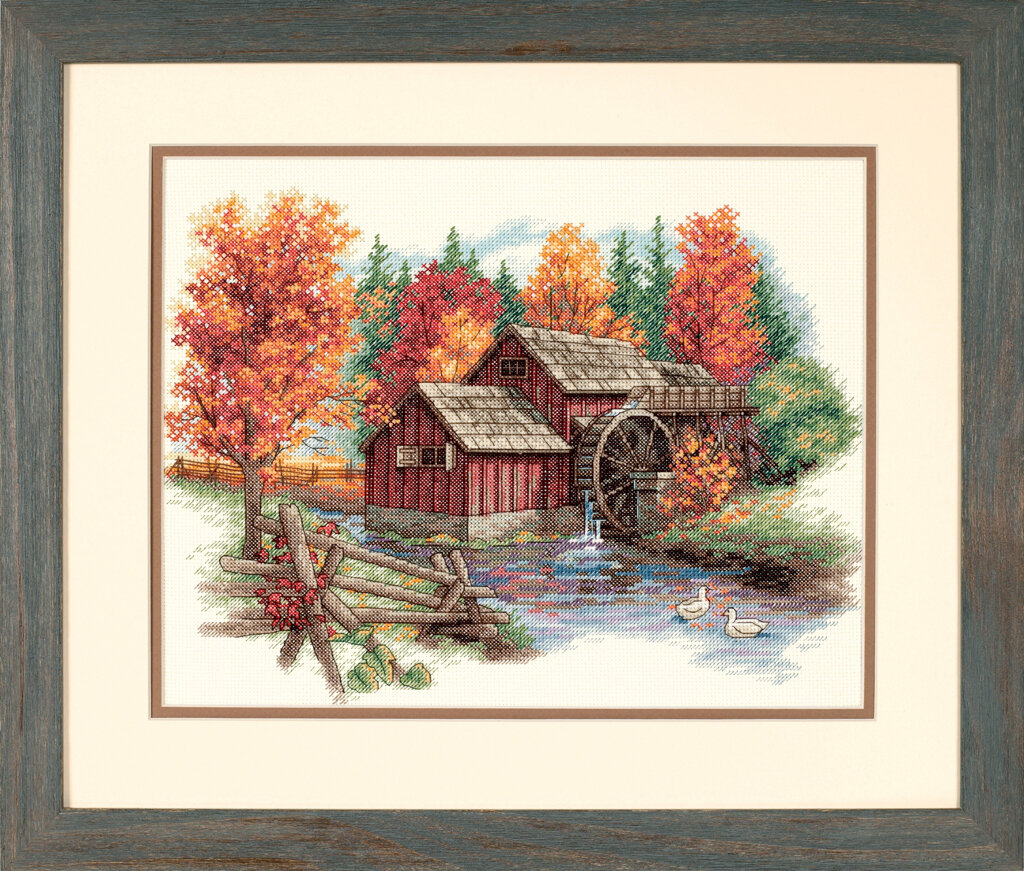 35199 Набор для вышивания крестом DIMENSIONS Glory of Autumn "Великолепие осени"