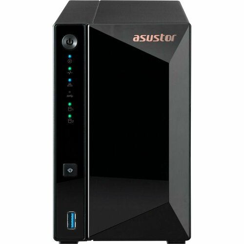 Сетевое хранилище ASUS AS3302T V2 (90IX01I1-BW3S00) черный