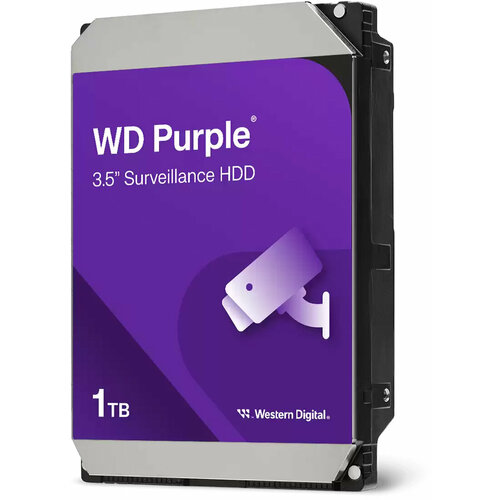 8TB WD Purple (WD85PURU) (SATA 3.0-600) для видеонаблюдения