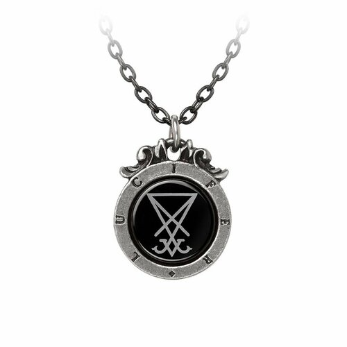 фото Подвеска alchemy gothic, эмаль, серебристый