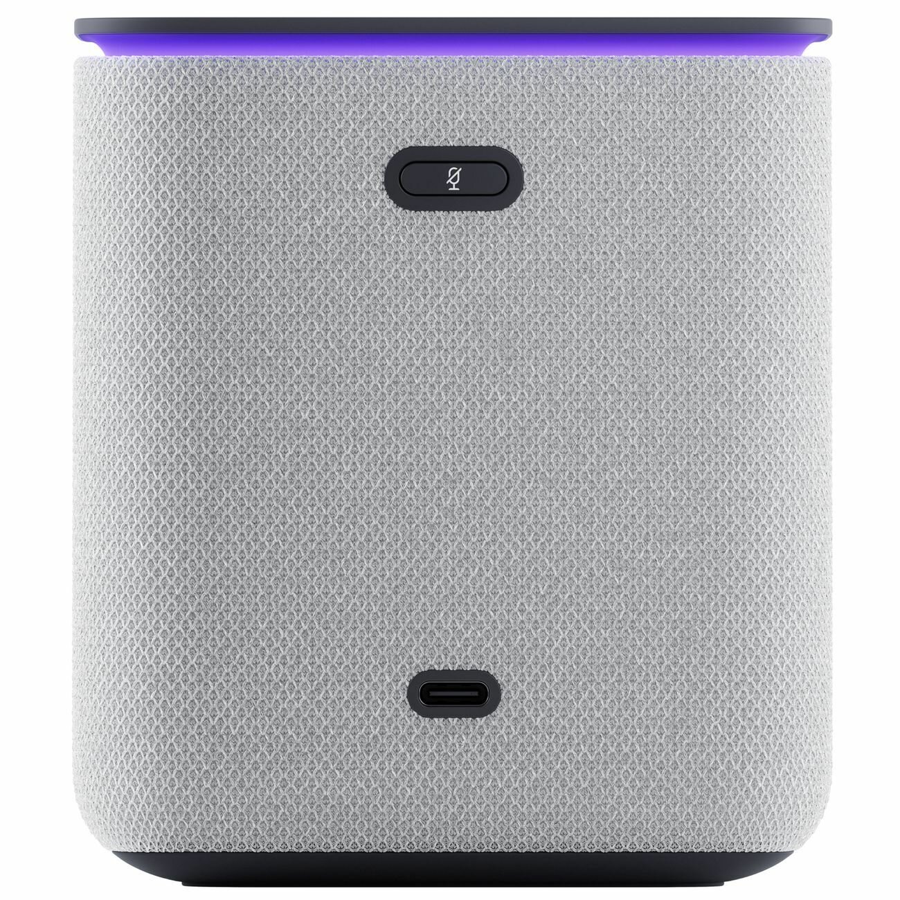 Умная колонка Яндекс Станция Миди с Алисой на YaGPT, с Zigbee, серый (24Вт) (YNDX-00054GRY) — фото 1