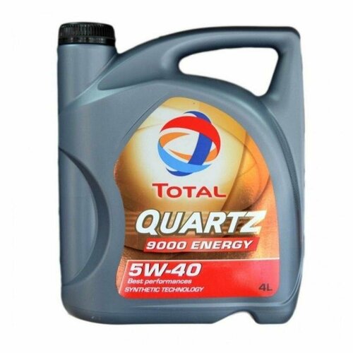 Масло моторное синтетическое TOTAL QUARTZ 9000 ENERGY 5W-40 4л RU (10220501) 10970501 TOTAL 10970501