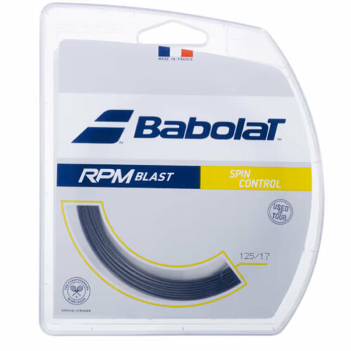 Струна для тенниса Babolat 12m RPM Blast Black 241101, 1.30