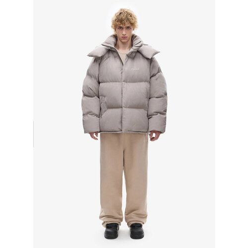 фото Пуховик fable uniform, размер m, бежевый