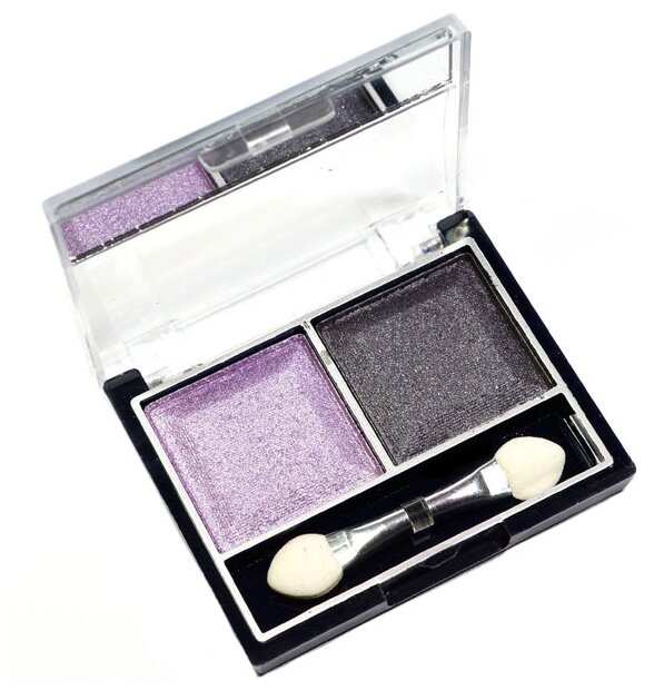 MildLook Тени для век 2 цвета оттенок18, с аппликатором, 1 шт.