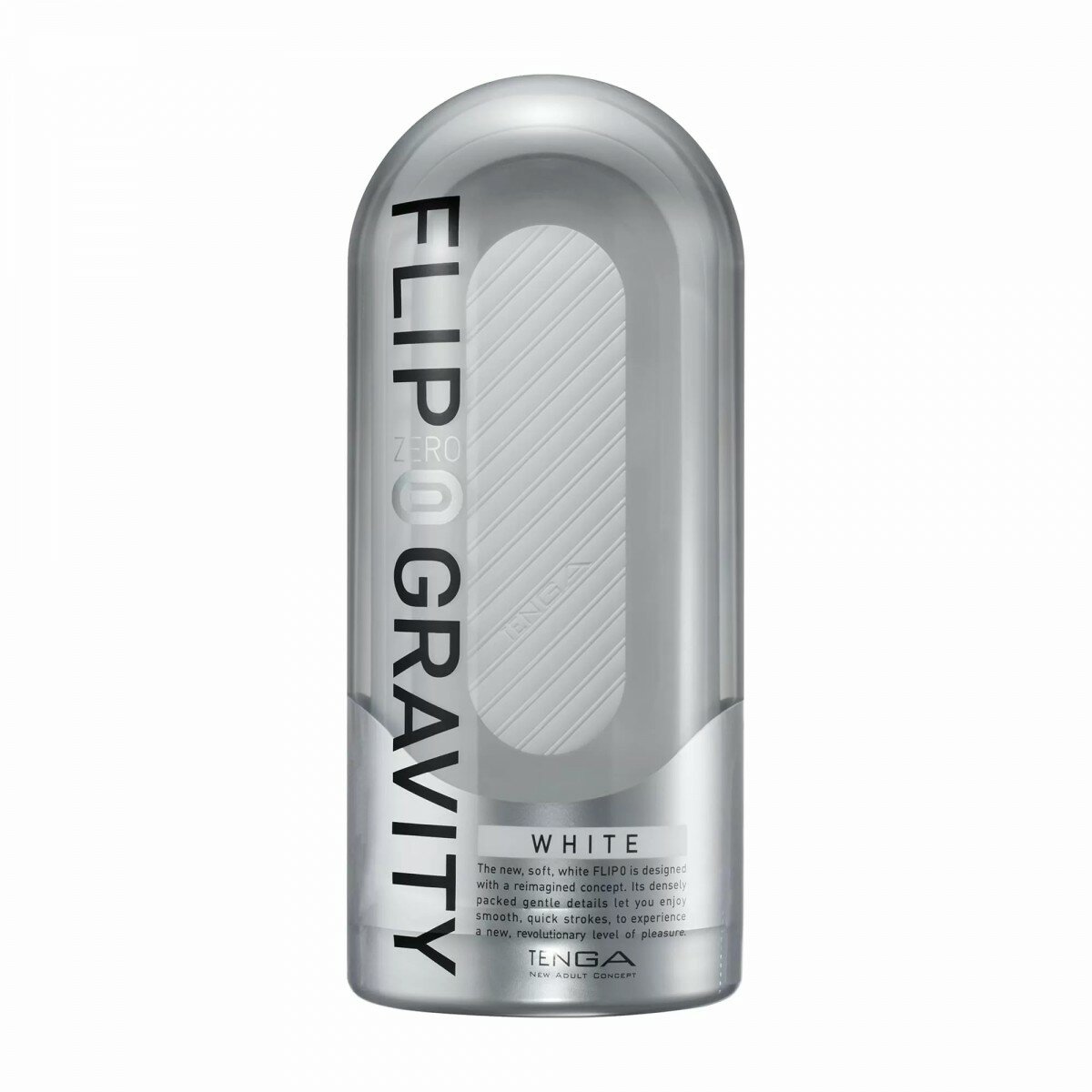 Мастурбатор Tenga Flip Zero Gravity White с вакуумной стимуляцией