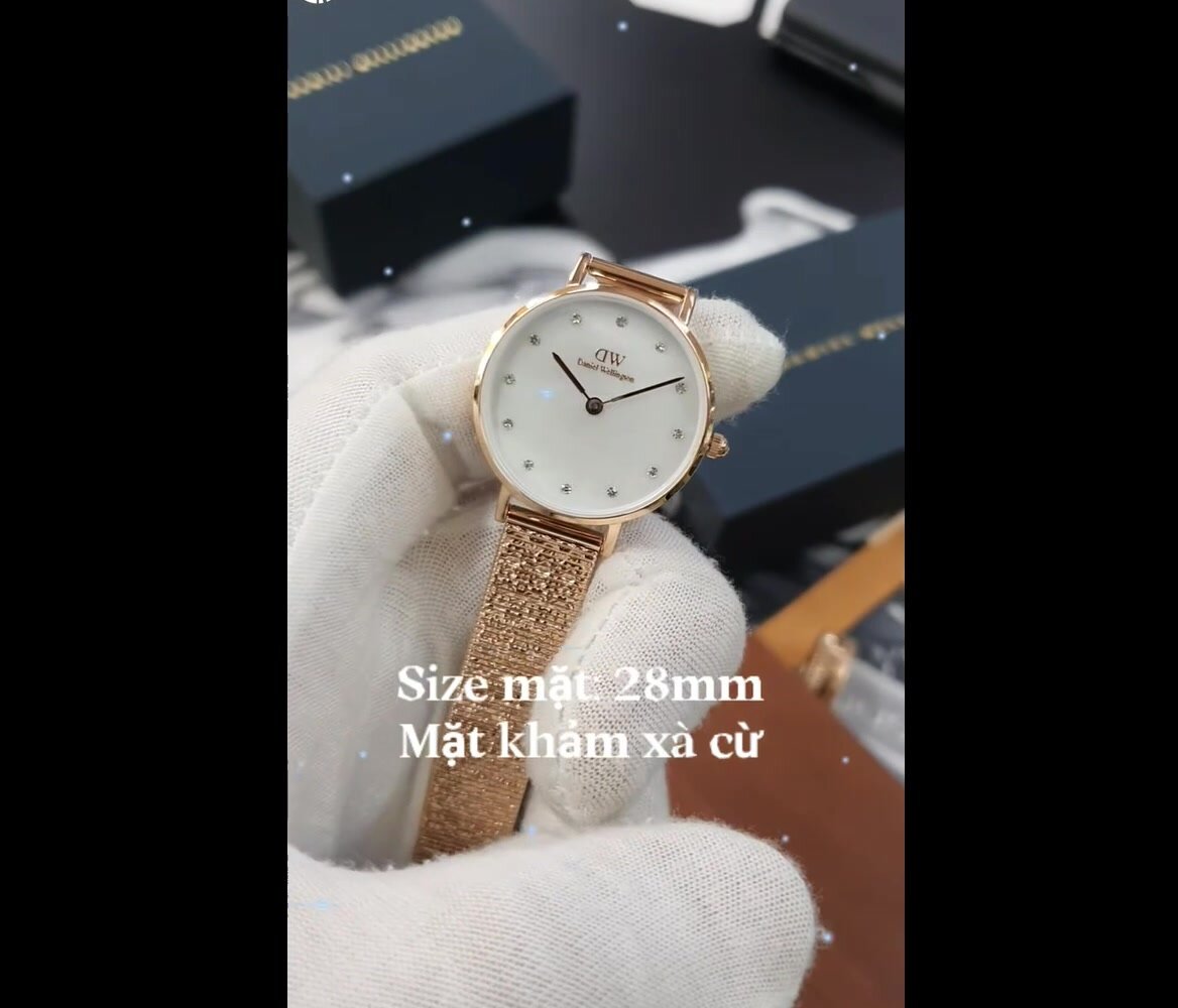 Наручные часы Daniel Wellington, золотой — фото 1