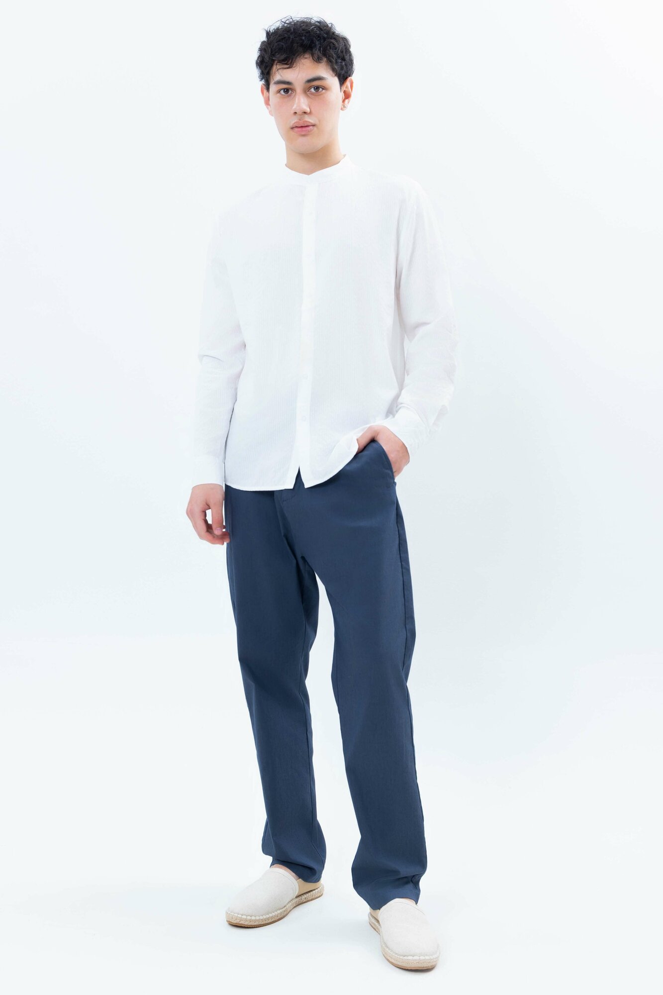 Брюки классические TERRA PRO, размер 29, blue — фото 1