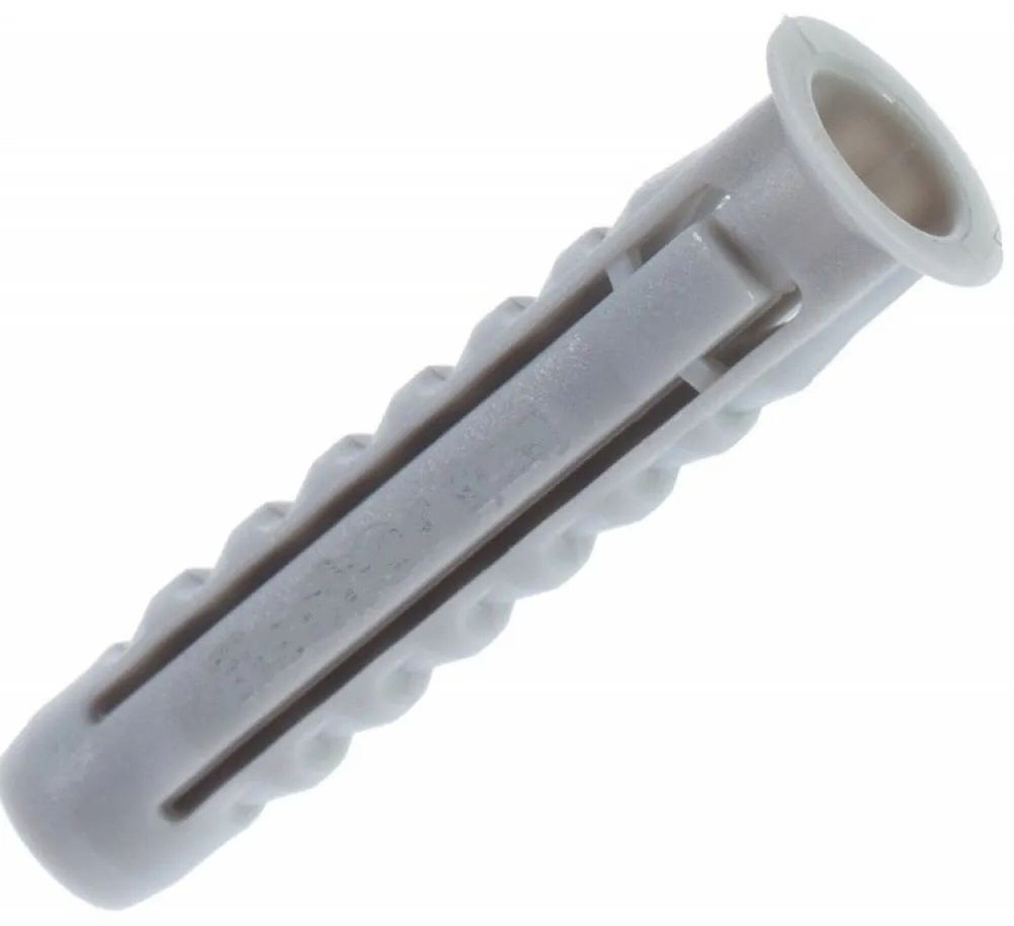 Дюбели пластмассовые Шпунтик 8x50мм 100 штук в упаковке цвет серый