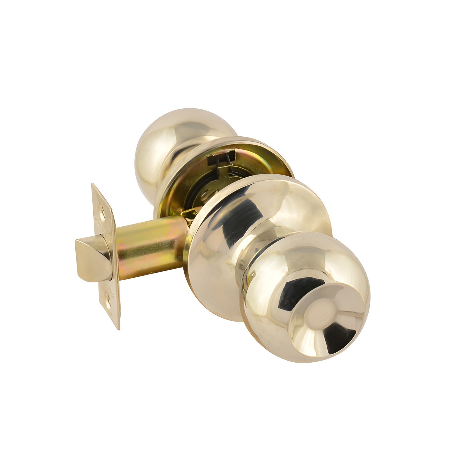 Ручка-защёлка межкомнатная нора-м без запирающих элементов Isparus ЗШ-05 матовый никель