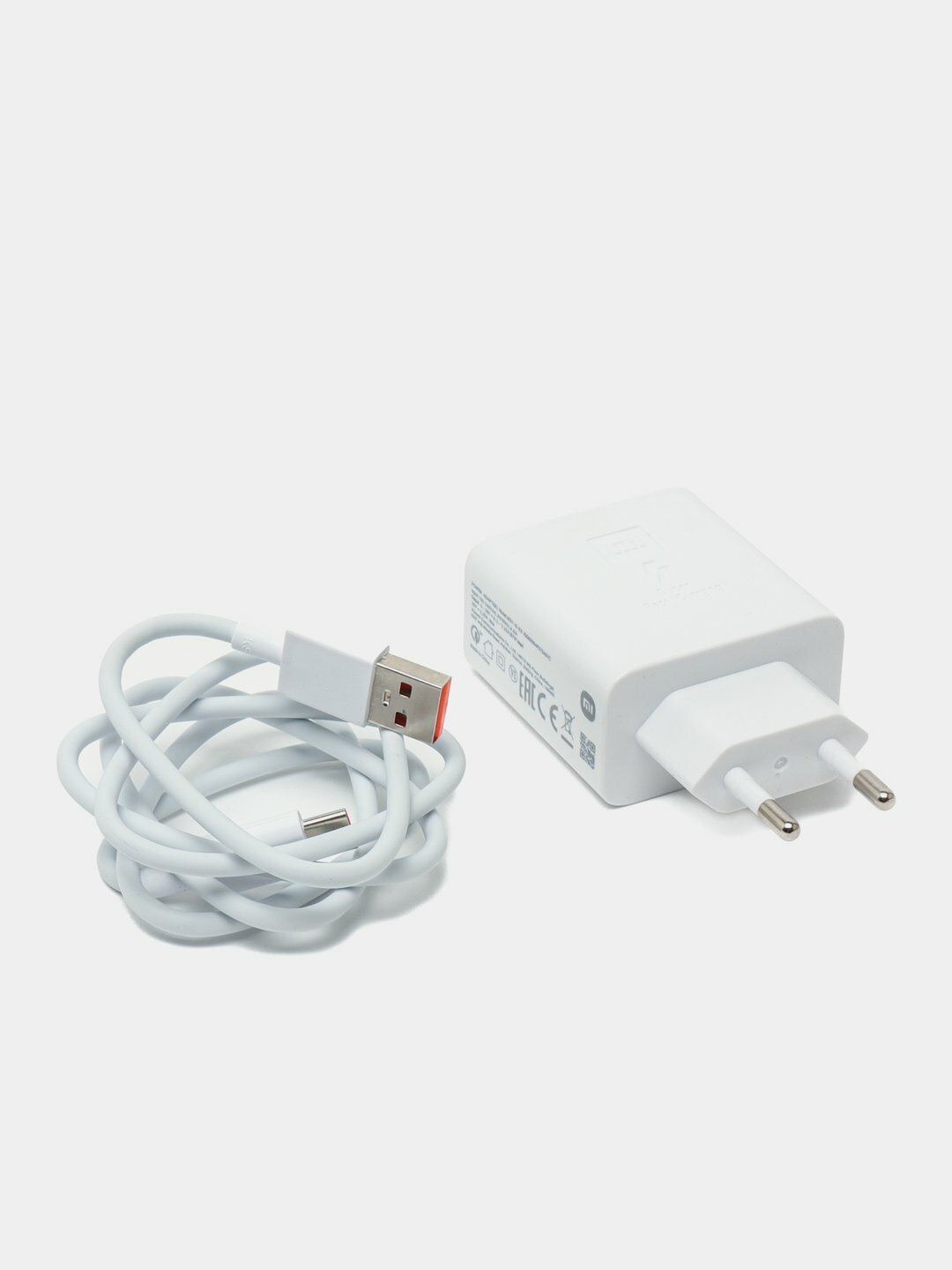 Зарядное устройство MI, для телефона, GaN Power, 67 Вт, 2 порта — фото 1