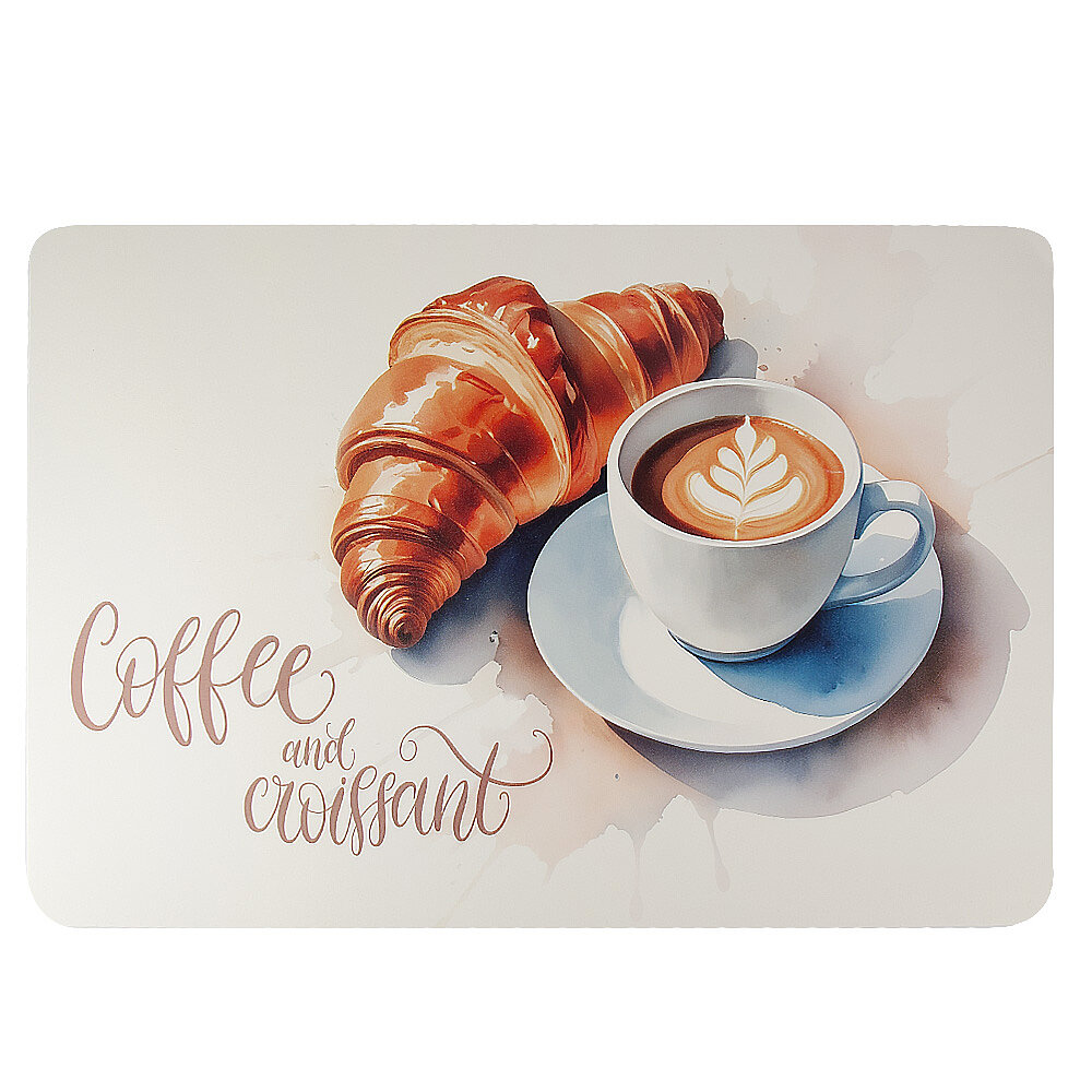 Салфетки на стол сервировочные набор 4 шт. 43х28см, кофе, Nouvelle