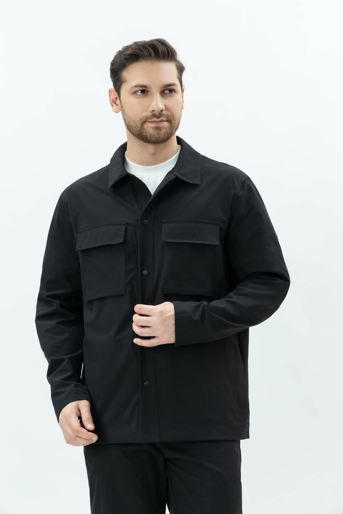 Рубашка TERRA PRO, размер M, black — фото 1