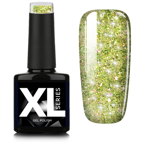 Гель лак XNAIL PROFESSIONAL Series XL с шиммером, для дизайна ногтей, 10 мл, № 19