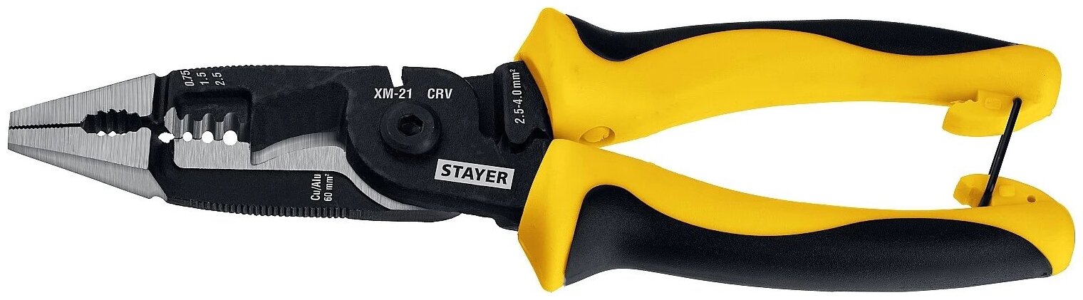 XM-21 Клещи многофункциональные, STAYER