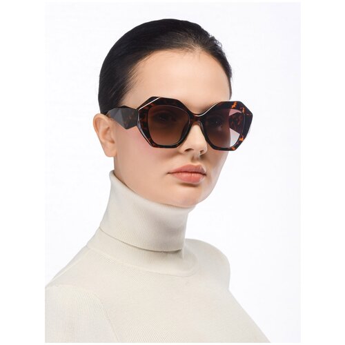 Солнцезащитные очки ELEGANZZA, коричневый