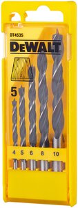 Сверло <b>по</b> <b>дереву</b> DeWALT DT4535-QZ, 5 шт. 10 x 57 мм
