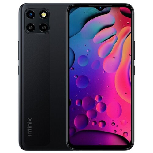 Смартфон Infinix Smart 6 HD 232 ГБ Dual nano SIM черный 750100₽