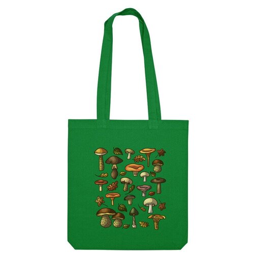 фото Сумка шоппер us basic, зеленый