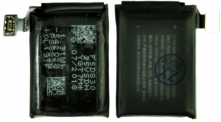 Аккумулятор для Apple Watch 3 42mm A1875 ORIG NEW