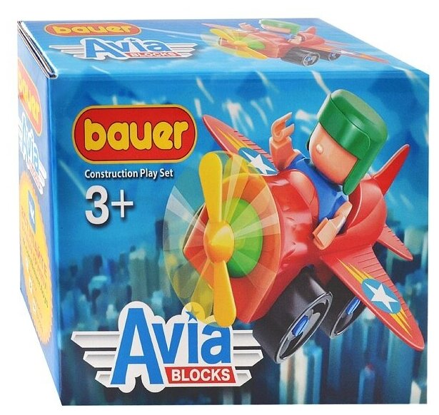 Конструктор Bauer "Avia" набор "Самолет" (744)