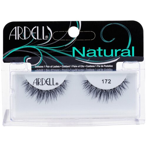 Ardell   Natural Fashion Lash 172, black, 2 