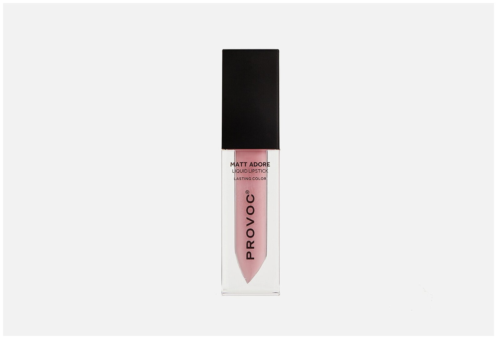 PROVOC MATTADORE Liquid Lipstick 09 Lumin Жидкая помада для губ, матовая, 4.5 гр (пудрово-розовый)
