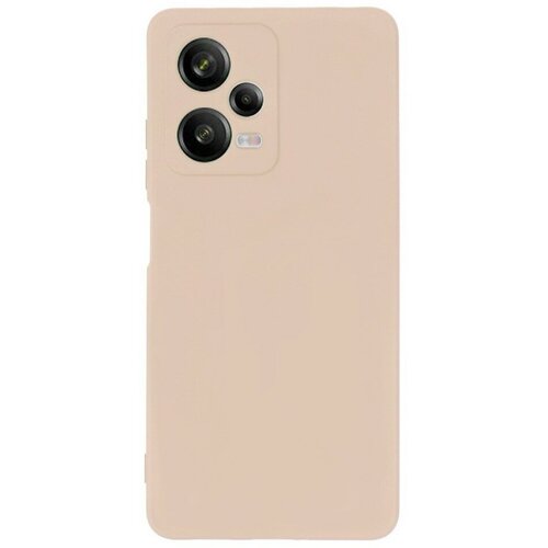 Накладка силиконовая Silicone Cover для Poco X5 Pro 5G / Xiaomi Redmi Note 12 Pro 5G пудровая чехол mypads нарисованный парень с колонкой для xiaomi redmi note 12 pro poco x5 pro задняя панель накладка бампер