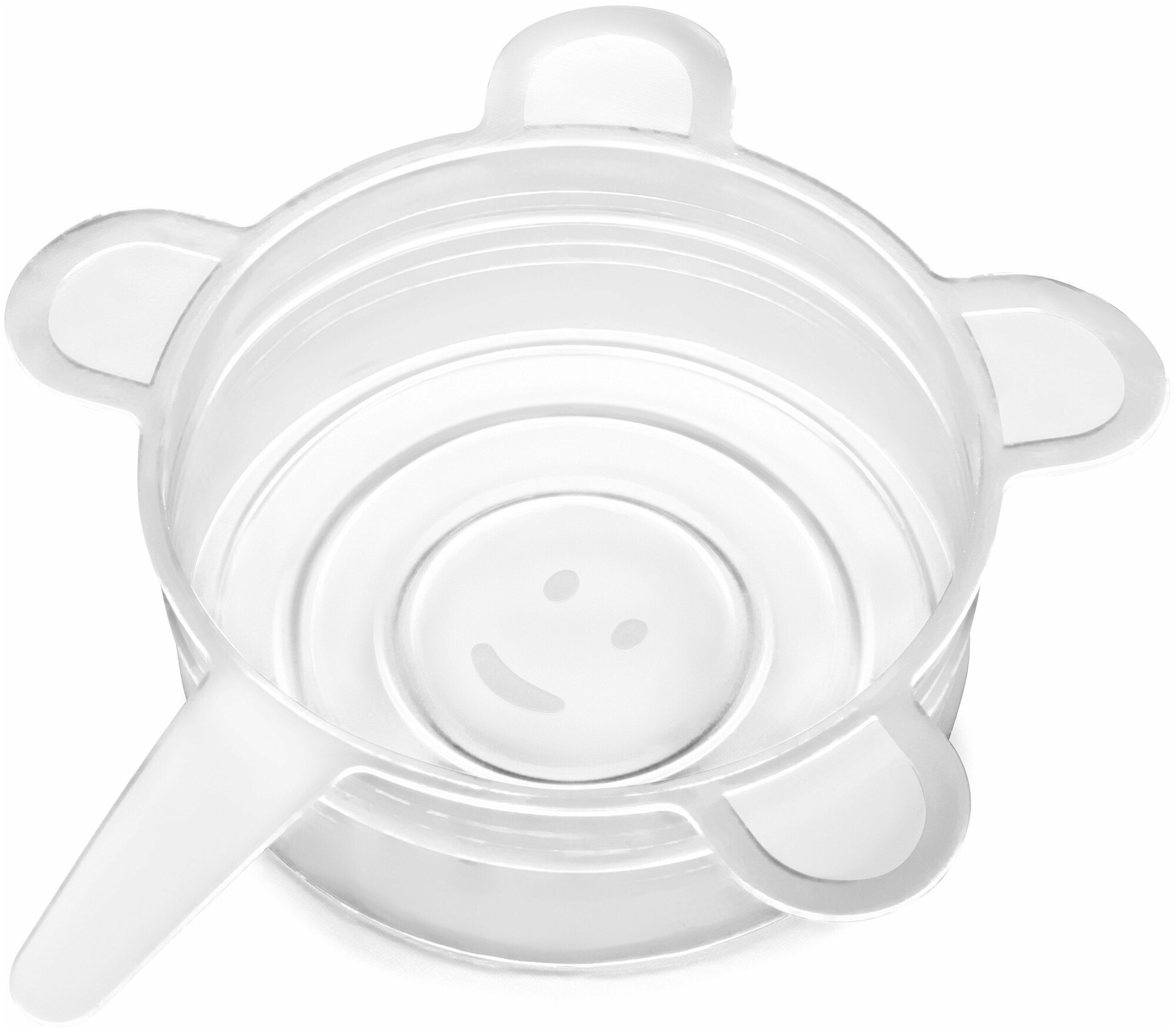 Крышка для посуды растягивающаяся, силикон, 6-20 см, навеска, 6 шт, Apollo, Elastic, ELS-06 - фотография № 2