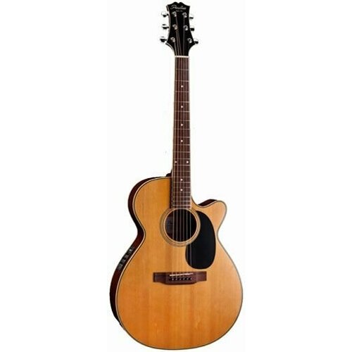 Acoustic guitar Peerless PGA-50CE - Cutaway grand auditorium acoustic guitar with 628 mm scale, solid rosewood body, mahogany neck and rosewood fretboard. Built-in Fishman Prefix Plus-T pickup system.