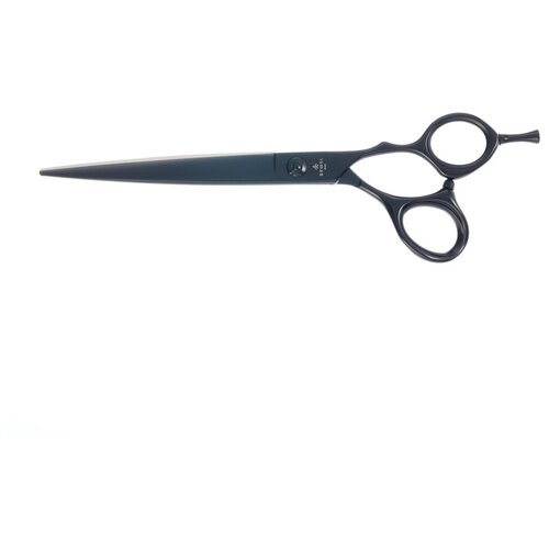 Парикмахерские ножницы DEWAL PRO BARBER STYLE NEON прямые эргономичные 7,0", чёрные BS8-70