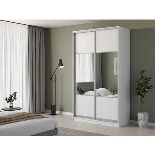 Шкаф купе Матэрна белый комбинированный 120х65х240 см 33600₽