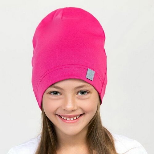 фото Шапка hohloon, размер 5-8 лет, розовый hoh loon