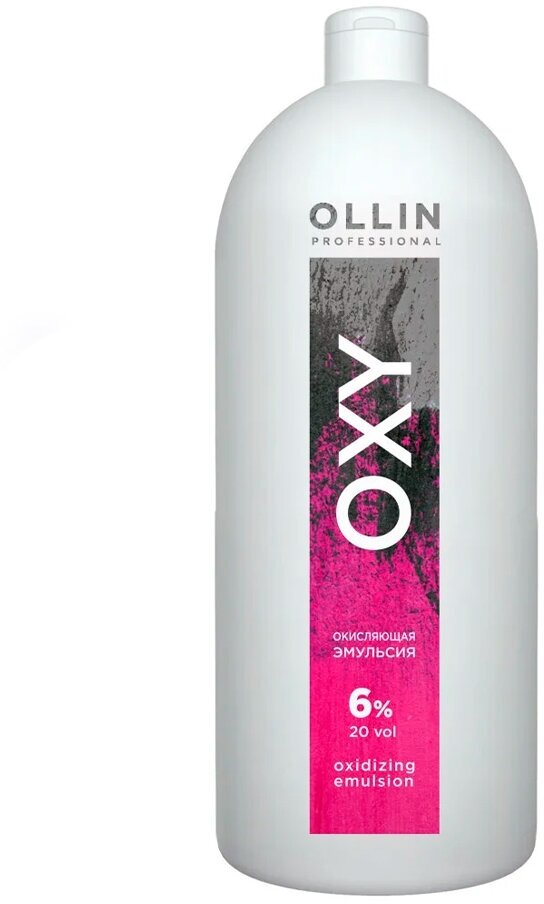 Ollin Professional, Окисляющая эмульсия 6% 20vol. Color OXY, 1000 мл