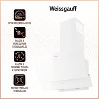 Купольная вытяжка Weissgauff Yota 602 Touch Double White Glass