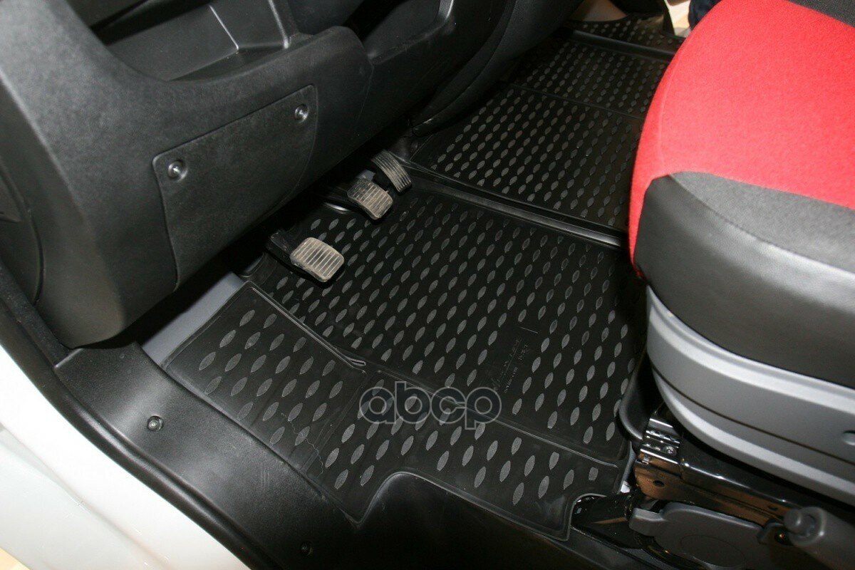 Комплект Резиновых Автомобильных Ковриков В Салон Fiat Ducato, 2012-> 2 Шт. (Полиуретан) ELEMENT арт. NLC1528210