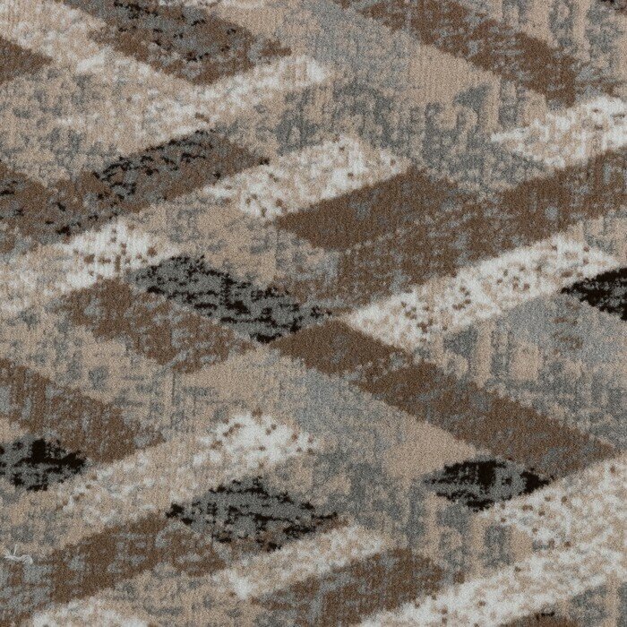 Люберецкие ковры Ковер прямоугольный, размер 80х150 см, ПП 100%, джут - фотография № 2